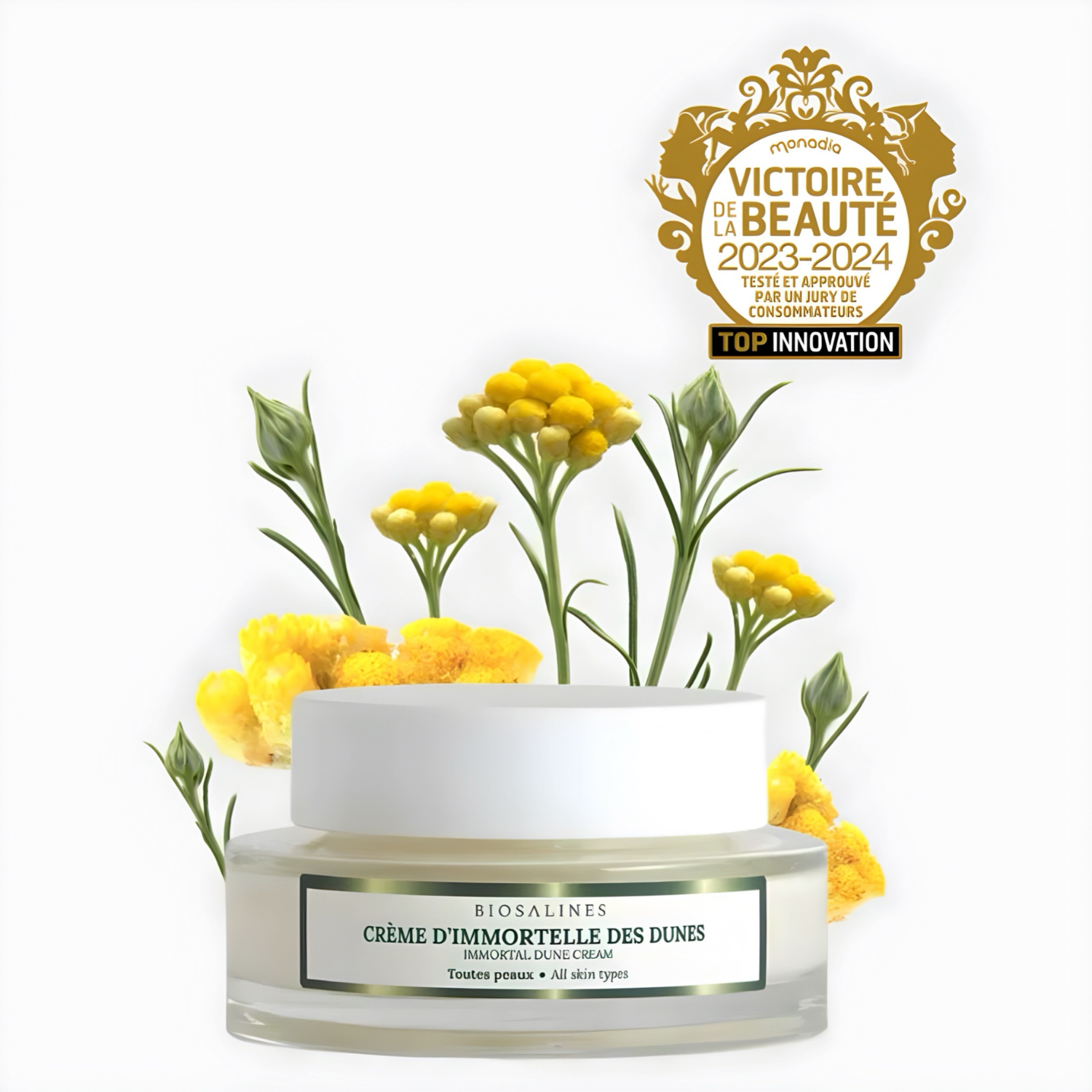 Age Defiance Face Cream with Immortelle des Dunes Flower & Wakame Seaweed