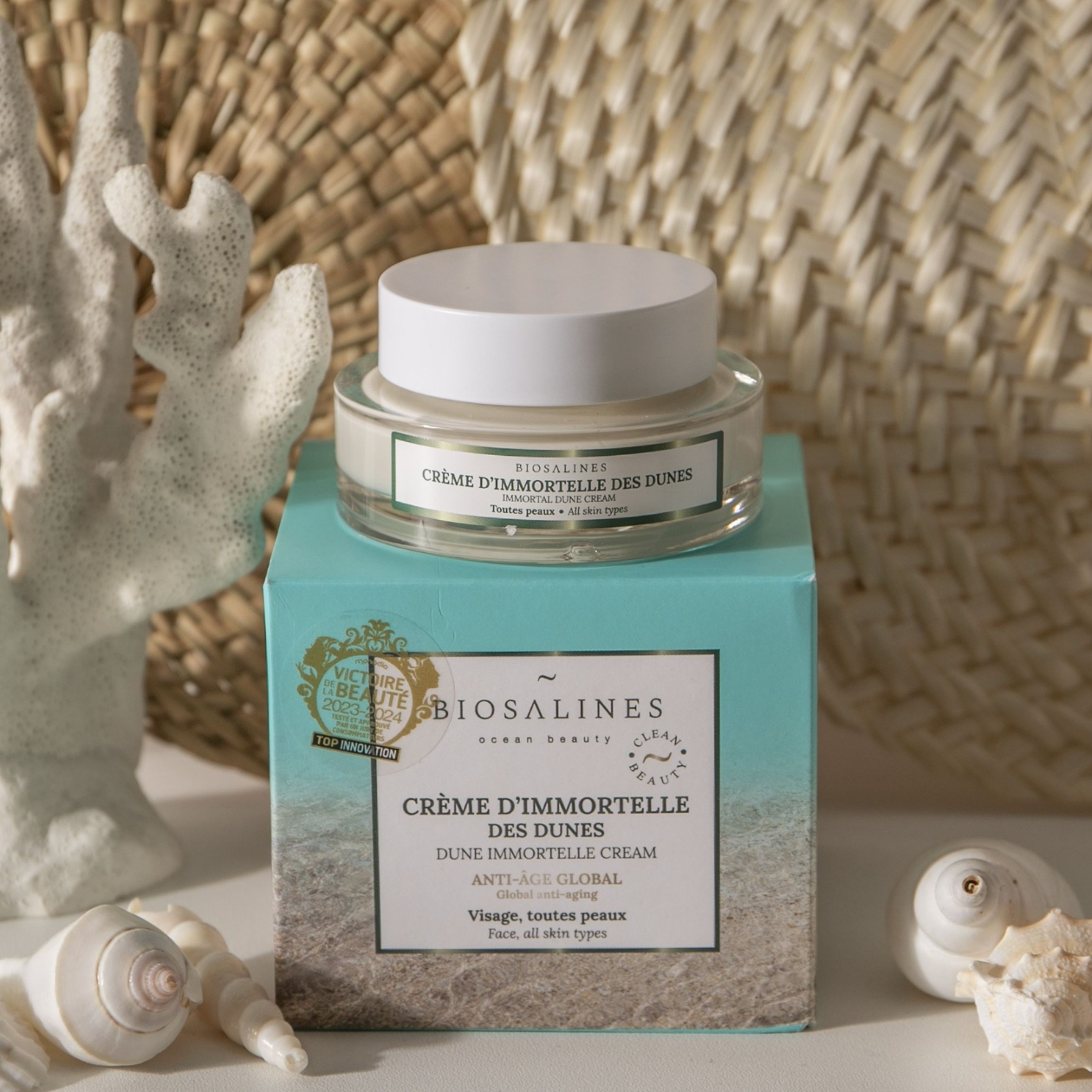 Global Age Defiance Immortal dune face cream