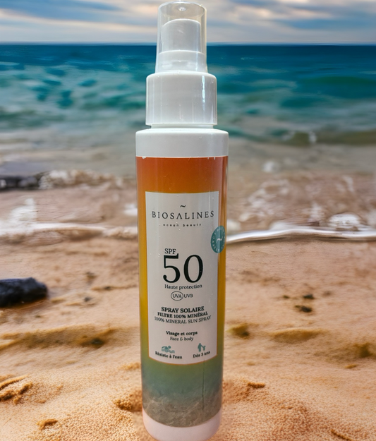 100 % Mineral Sun Solar Spray 50