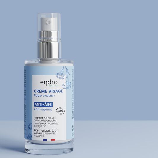 Age Defiance & Moisturizer Face Cream with Cornflower Hydrosol
