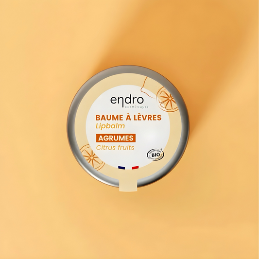 All Natural & Organic Lip balm with Citrus Fruits & Shea Butter