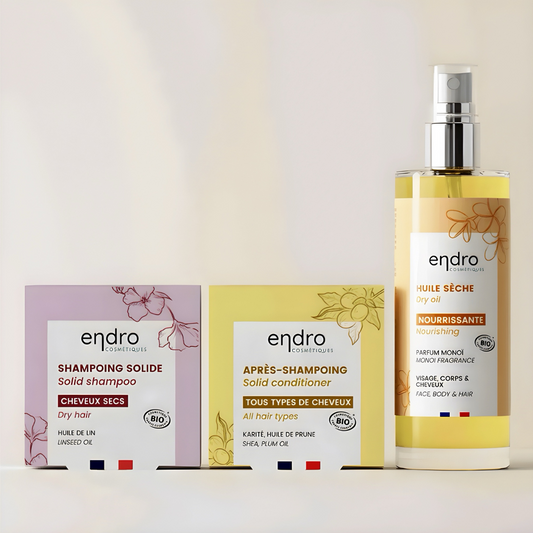 Dry Hair - Kit of Natural & Organic Hair Care Products