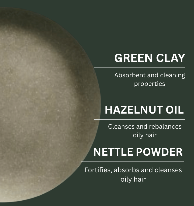 Greasy Hair Solid Shampoo