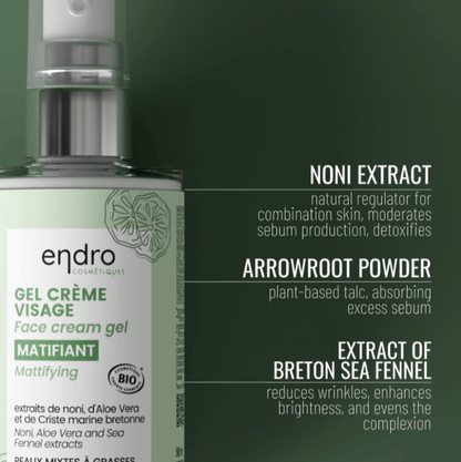Mattifying Face Cream Gel
