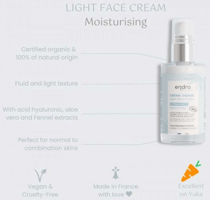 Light Face cream "Moisturising"
