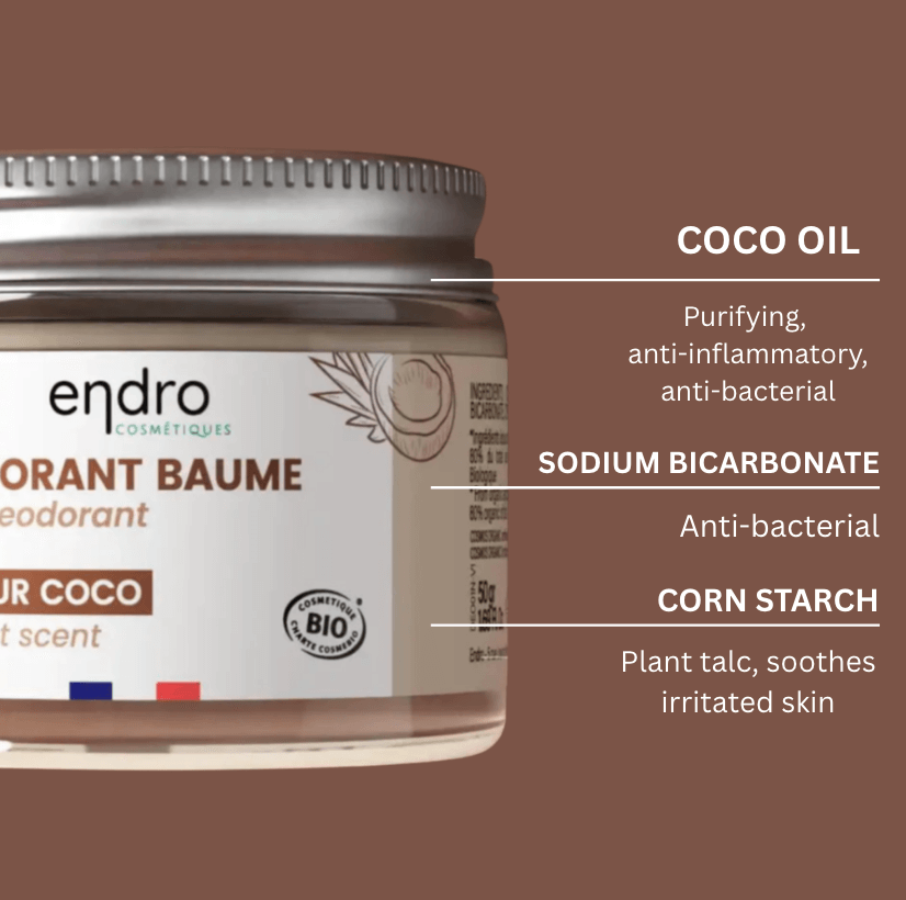 Coconut scent Balm Deodorant