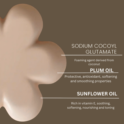 Organic Cleansing Soap-Free - Sweet Almond Fragrance