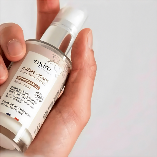 Organic Nourishing Rich Face Cream with Shea Butter & Plum Oil