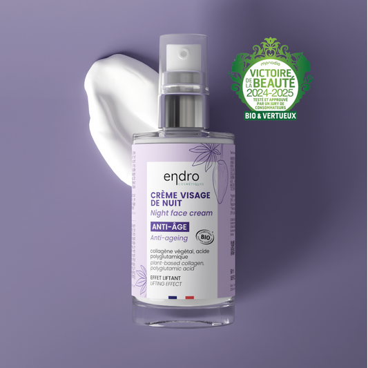 Organic Age Defiance & Moisturizer Night Face Cream with Collagen