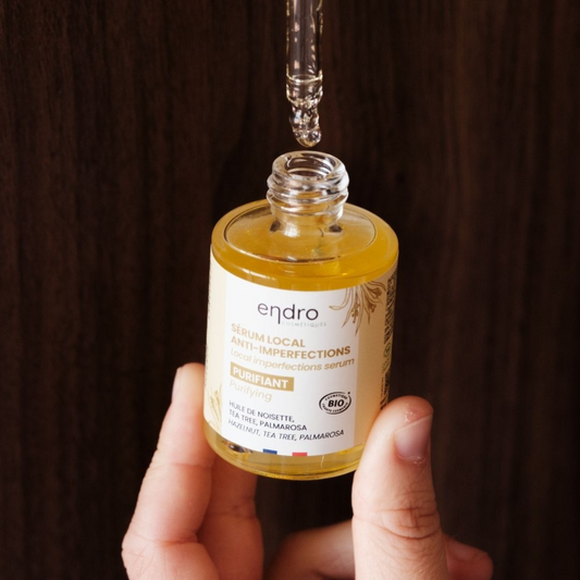 Organic Mattifying Gel Face Cream & Balancing Serum