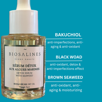 Detox serum with marine algae