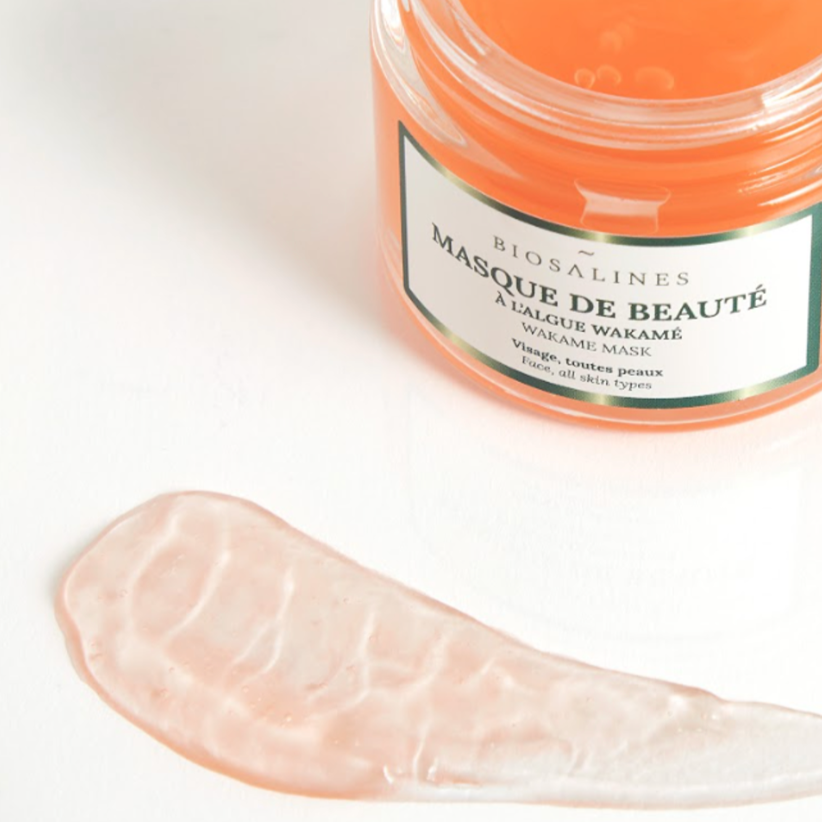 Wakame seaweed beauty mask