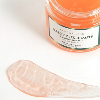 Wakame seaweed beauty mask