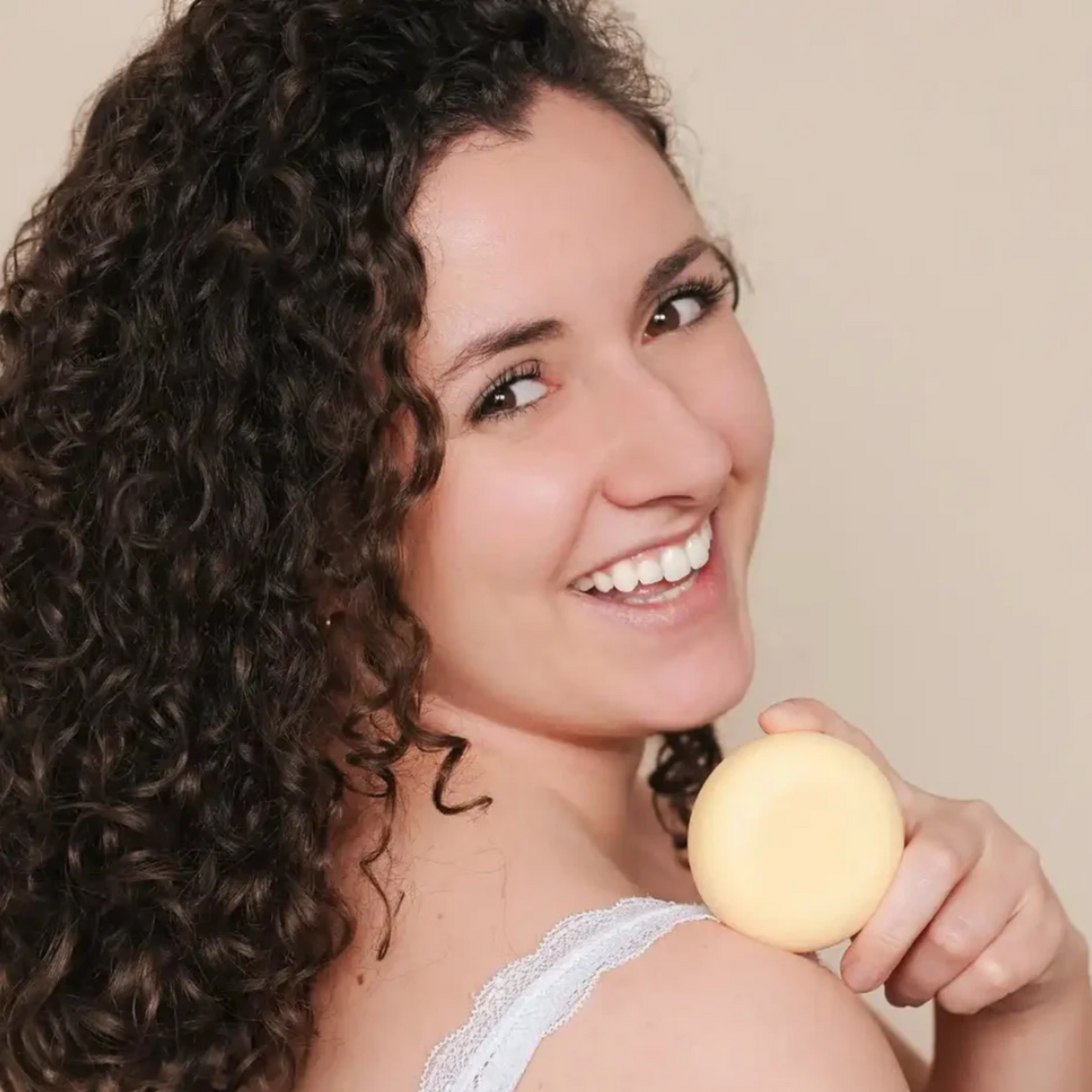 Natural Solid Shampoo Bar – Curly Hair