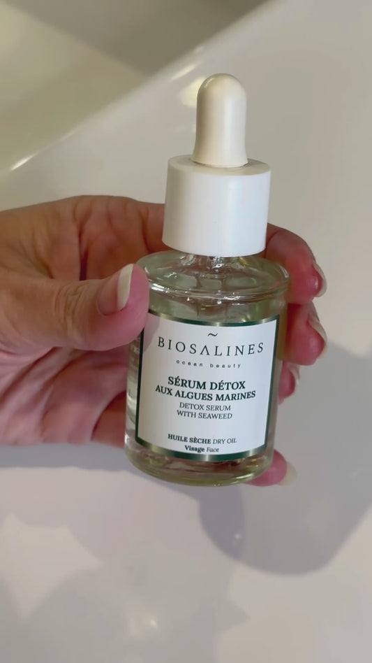 Detox serum with marine algae