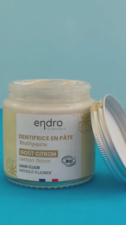 Fluoride-free Lemon Toothpaste