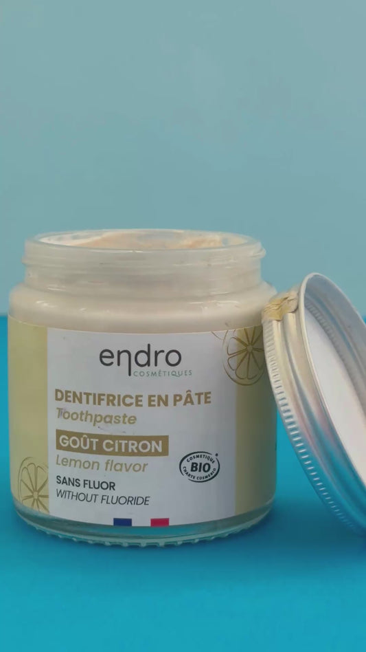 Fluoride-free Lemon Toothpaste